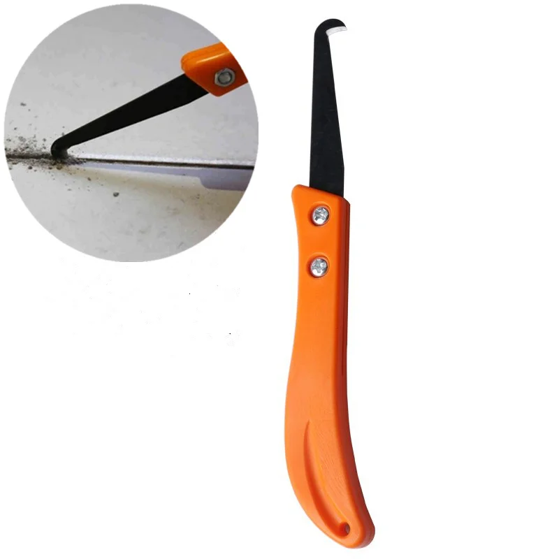 1set Professional Tile gap repair hook Knife + 3pcs blade wall floor Ceramic Mortarof Grout seam Clean Remover Construction tool