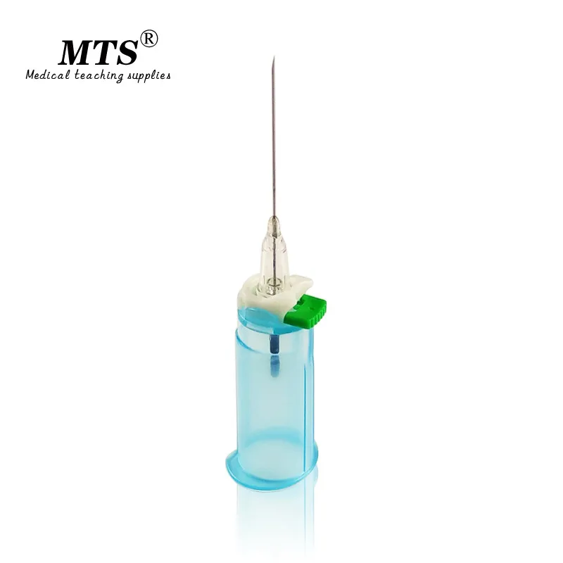 Disposable Blue Sterile Vacuum Blood Collection Tube Medical Needle Holder