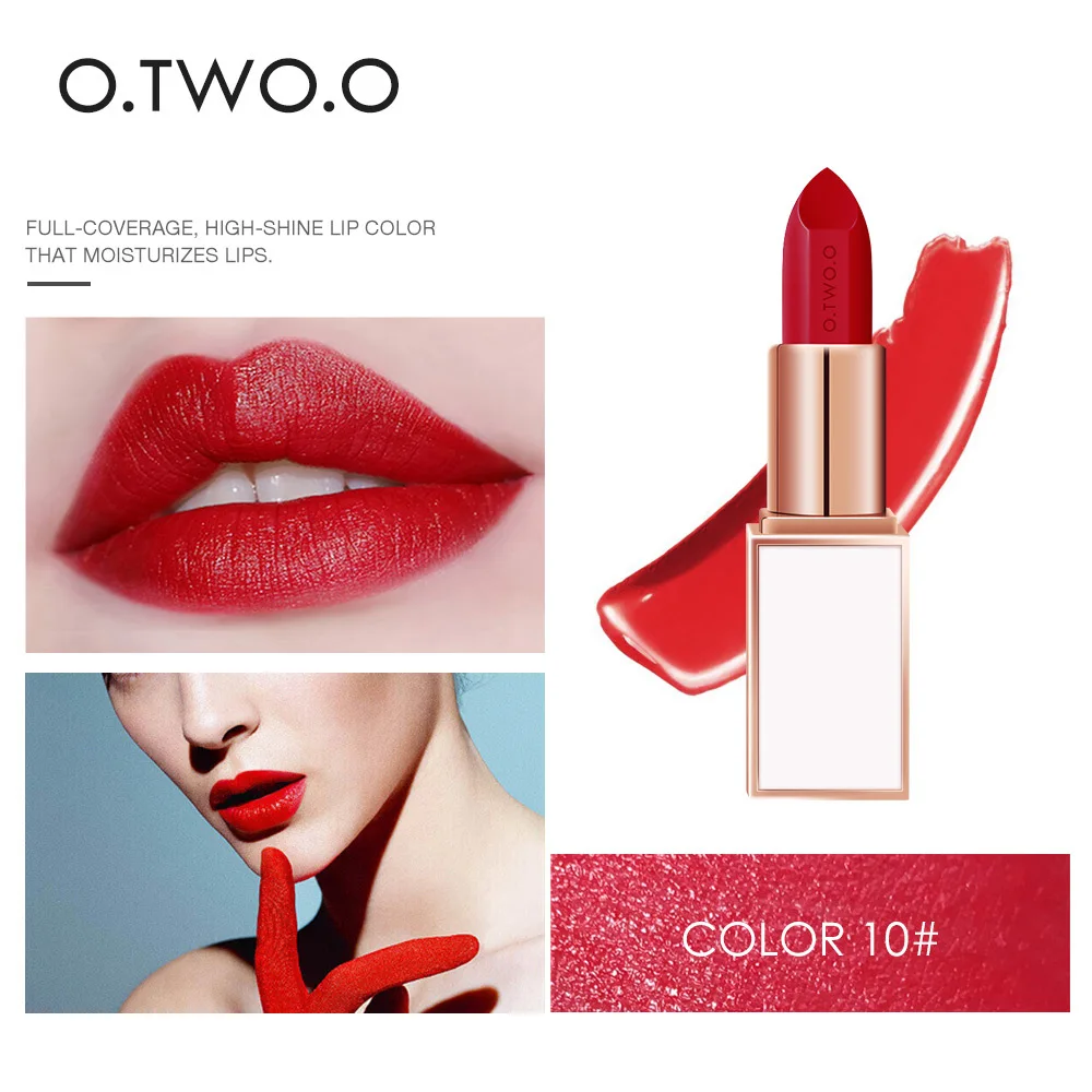 Hot Selling O. Tw o.o Matte Fog Surface Lipstick Moisturizing 20-Color Makeup Goods Cosmetic Gift for Women