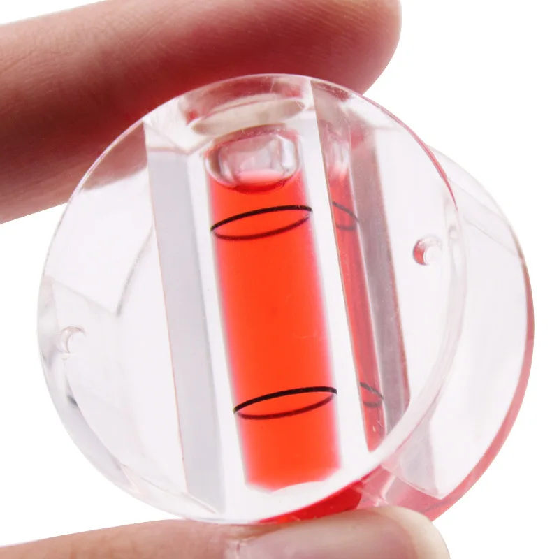 ความแม่นยำสูงวงกลมแนวนอน Bubble Mini Spirit ระดับ Bullseye ที่วัดระดับวัดระดับเลเซอร์เครื่องมือ