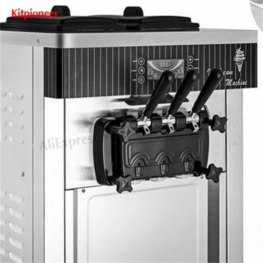 YKF suku cadang pengganti mesin es krim, Aksesori mesin es krim besi anti karat 3 buah