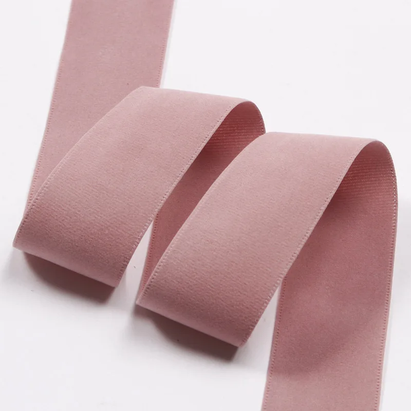 10 Yards 25MM 38MM Wildlederband in Unifarben für Haaraccessoires, DIY-Bastelarbeiten, handgefertigt Y2021120702 – Detail 9