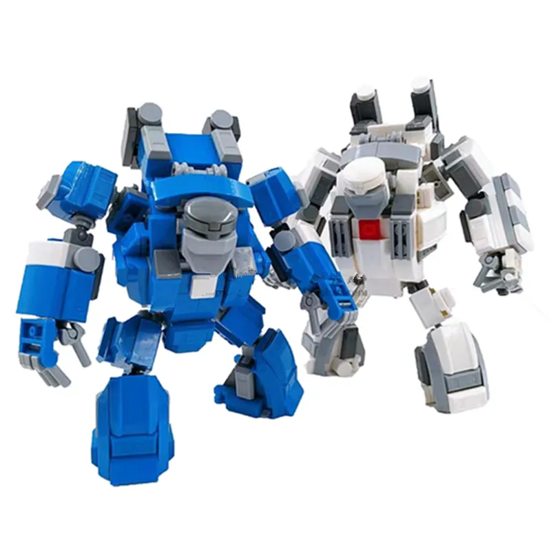 

2Types MOC Mecha Model Assembly Mecha Bricks Toy DIY Building Block Stem Toy