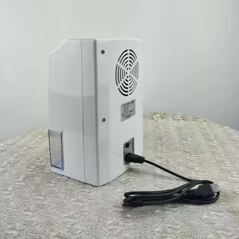 USB 제습기 수분 흡수기 800ml 물 탱크가있는 공기 건조기 가정용 지하실 욕실 옷장 용 조용한 공기 제습기