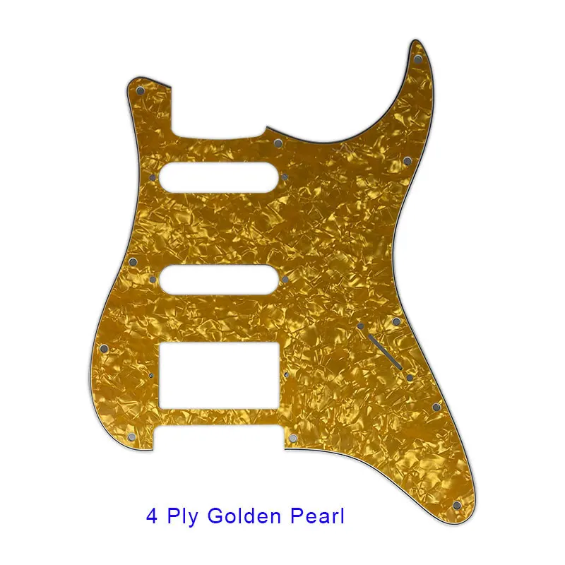 Custom Guitar Parts For USA\ Mexico Fd Strat 11 Holes HSS PAF Humbucker Guitar Pickguard No Control Hole Scratch Plate