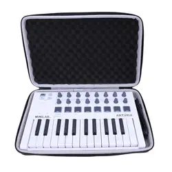 LTGEM EVA Hard Case for Arturia MiniLab MkII 25 Slim-Key Controller