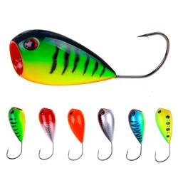 1 Cái/lốc Popper Mồi Dụ Cá Crankbaits 8Cm 13G Nhân Tạo Mồi Croatia Trứng Nổi Mồi Với Móc Đơn