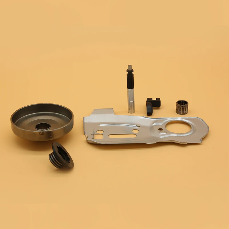 Kit d'engrenage à vis sans fin pour Husqvarna, tambour d'embrayage, pompe à huile, plaque de piston, tronçonneuse à gaz de jardin, pièces de rechange, 325, 340, 345, 503875701 ", 7T