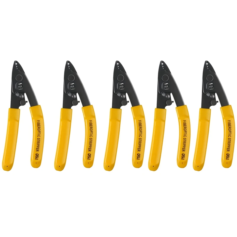 HOT-5PCS CFS-3 Three-Port Fiber Optical Stripper/ Pliers/ Wire Strippers FTTH Tools Miller Optical Fiber Stripping Pliers