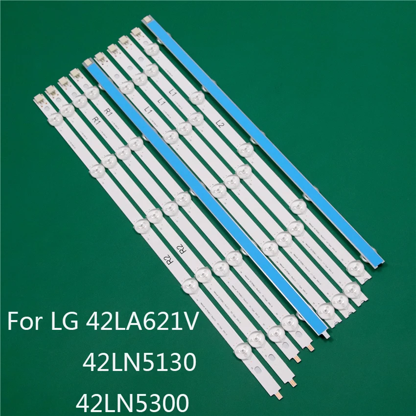 

LED TV Illumination Part For LG 42LA621V 42LN5130 42LN5300 LED Bars Backlight Strips Line Ruler 42" ROW2.1 Rev 0.01 L1 R1 R2 L2