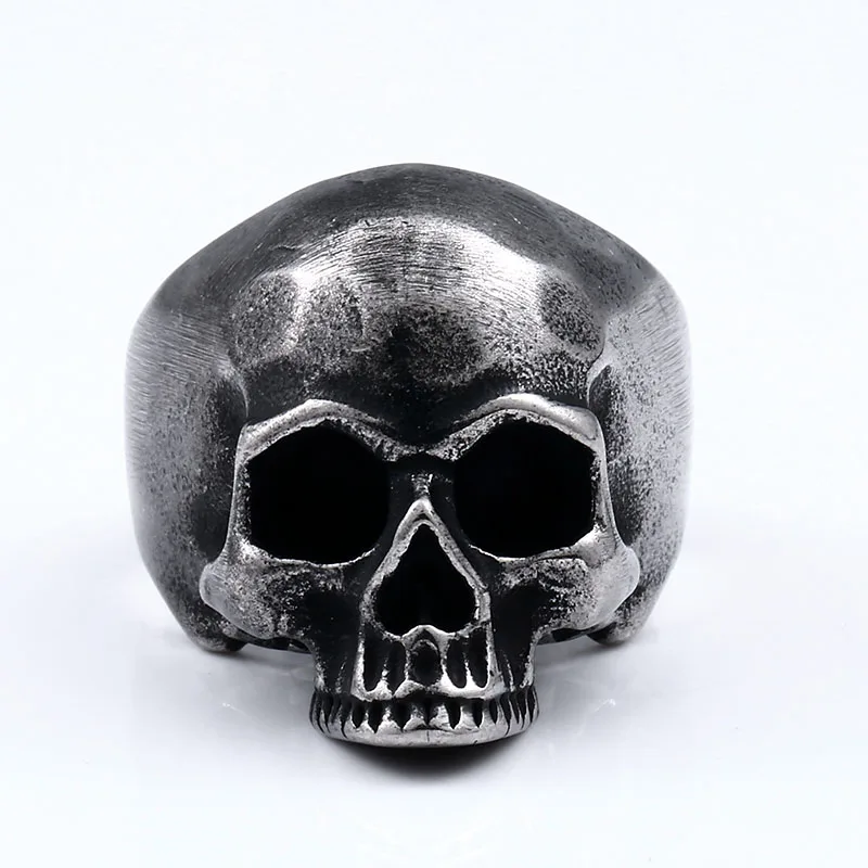 BEIER 316L stainless steel Vintage skull men\'s ring punk party rock high quality jewelry gift LLBR8-706R