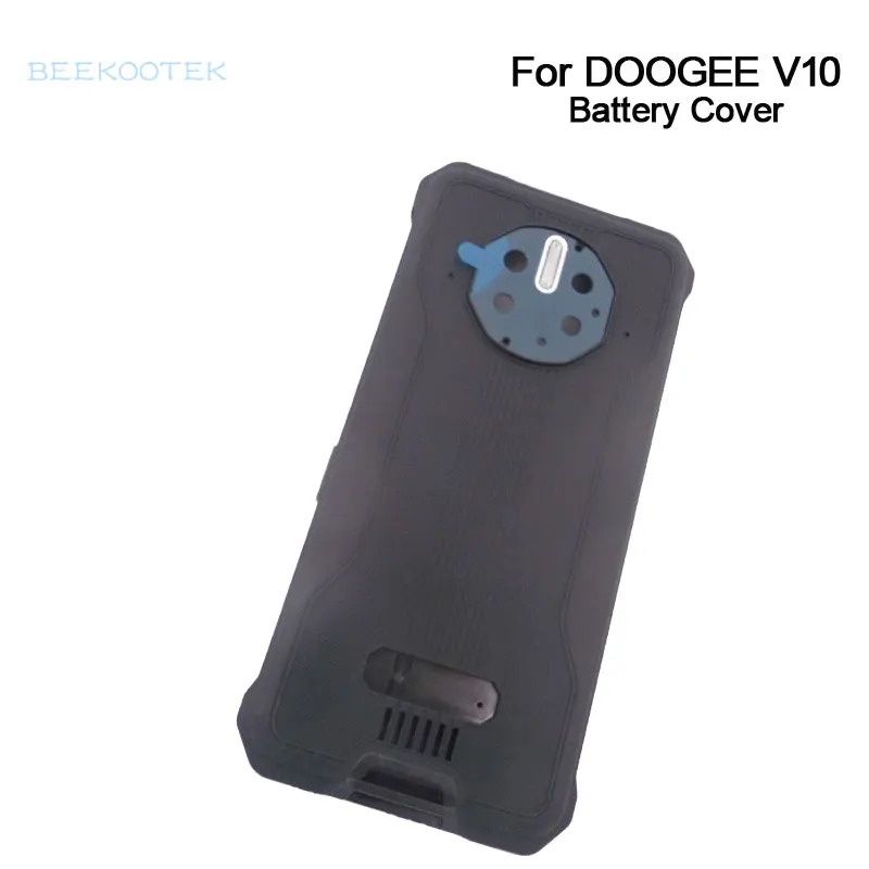 

Original Battery Cover Back Cover Housings Receiver Fingerprint Side Power Volume Cable Mic Repair Parts For DOOGEE V10 Phone