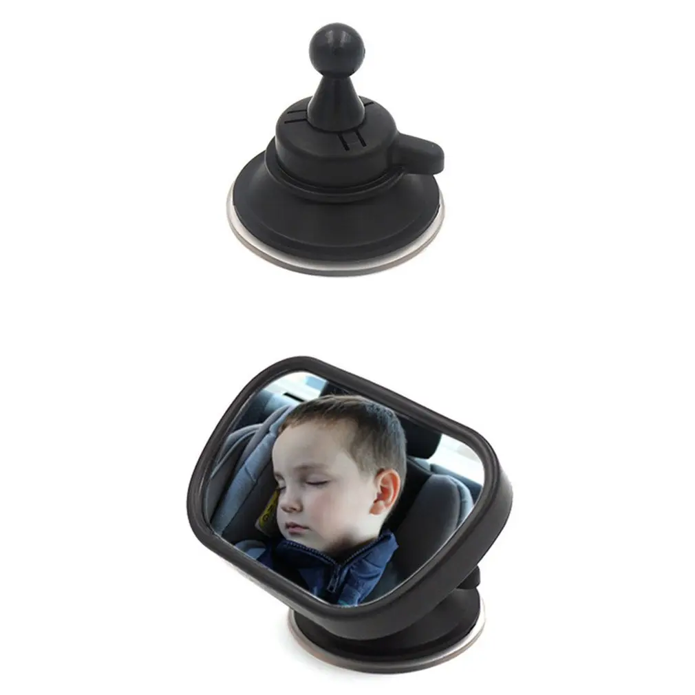 Adjustable Kids Car Mirror Abs Acrylic Car Back Seat Safety View Rear Ward Car Interior Kids Monitor Wide Angle Mirror