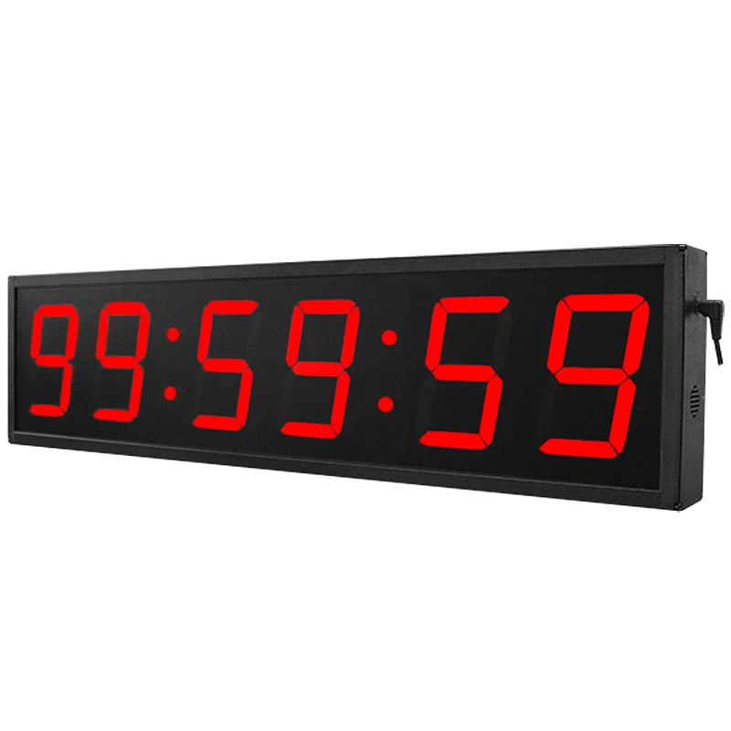 Large Big Digital LED Wall Clock, Countdown Timer with Stopwatch, Alarm, Countdown Timer, 4 Inch