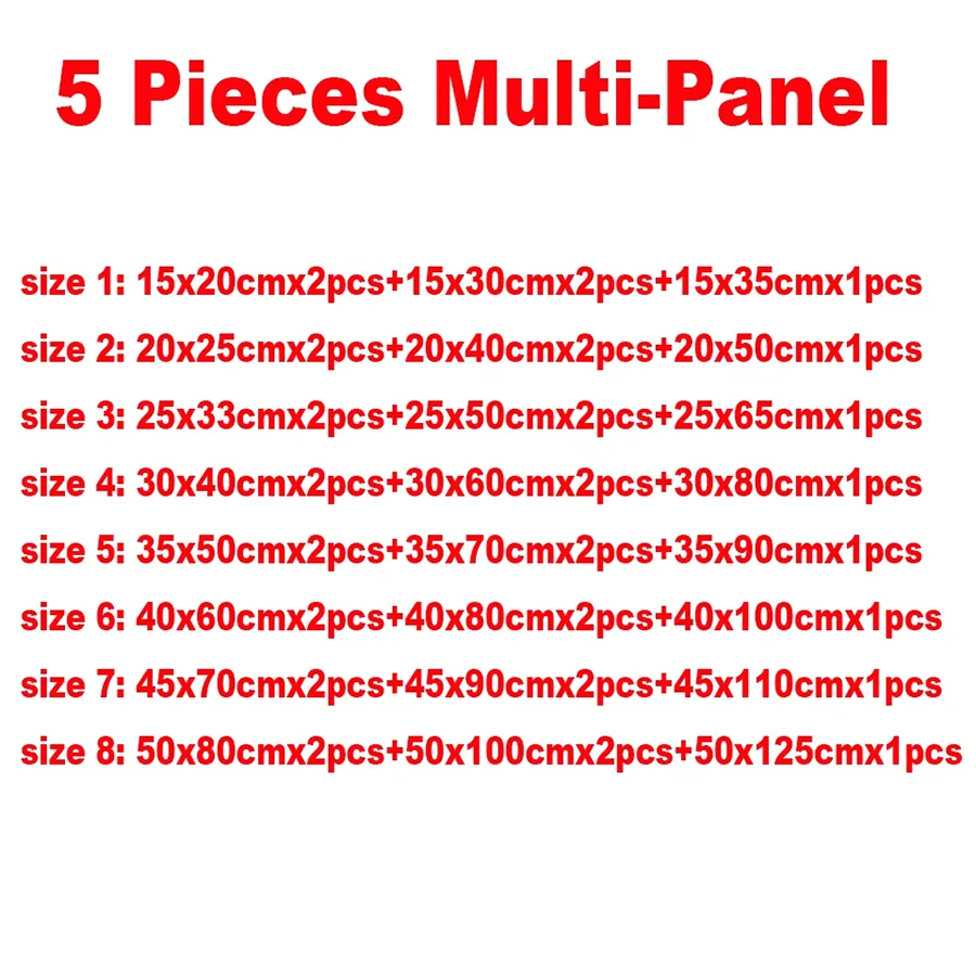 Multi-Panel 5D pittura diamante elefante tramonto Africa prateria pittura diamante ricamo 5 pezzi Set paesaggio Puzzle mosaico