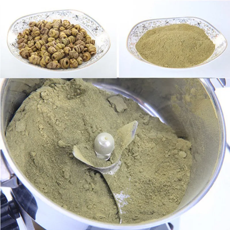 Chicco di caffè elettrica smerigliatrice polvere che fa la macchina sorgo mais macchina mulino