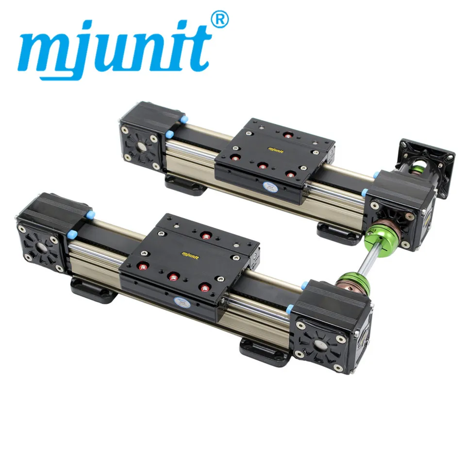 

mjunit assembly production line multi axis synchronous belt sliding table module XYZ 3 axis gantry worktable linear belt module