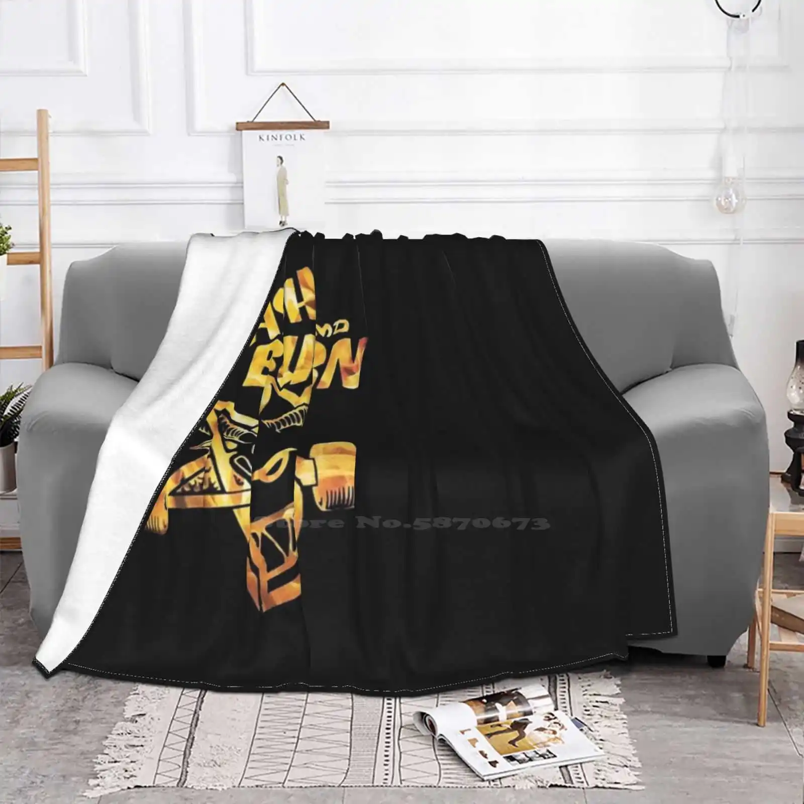 - Untitled Skater Boys Trash And Burn Best Selling Room Household Flannel Blanket Logo Sport