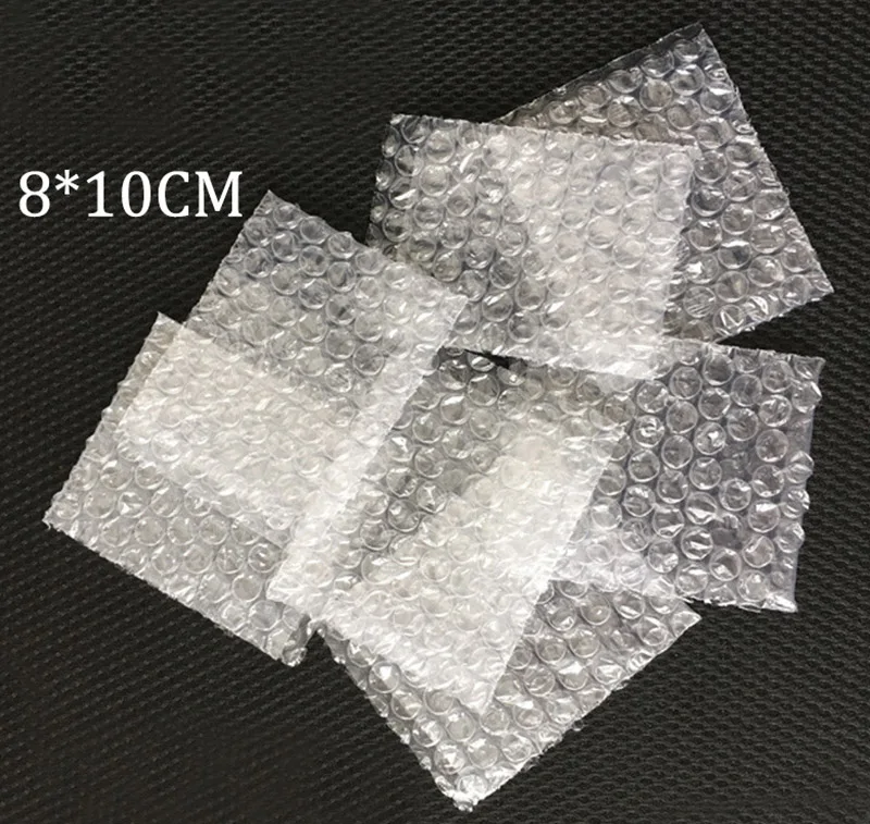 8*10cm 50Pcs Cushioning Bubble Bags Bubble Protective Wrap Bolsa Burbuja Packaging Foam Packing Verpackungen Schaum 15*20cm