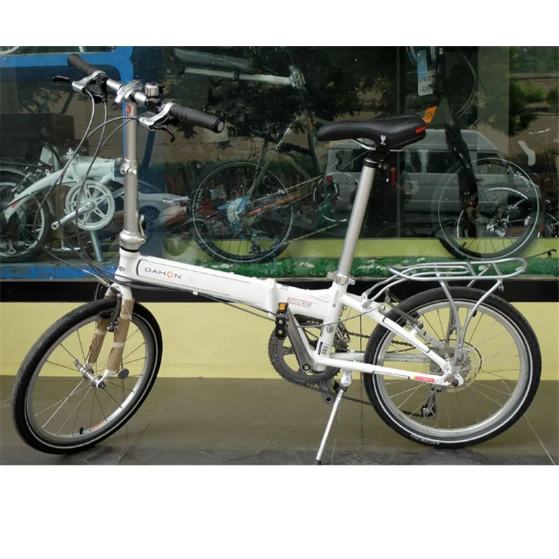 20 インチ自転車リアラック Dahon P8 アルミ合金リア棚折りたたみ