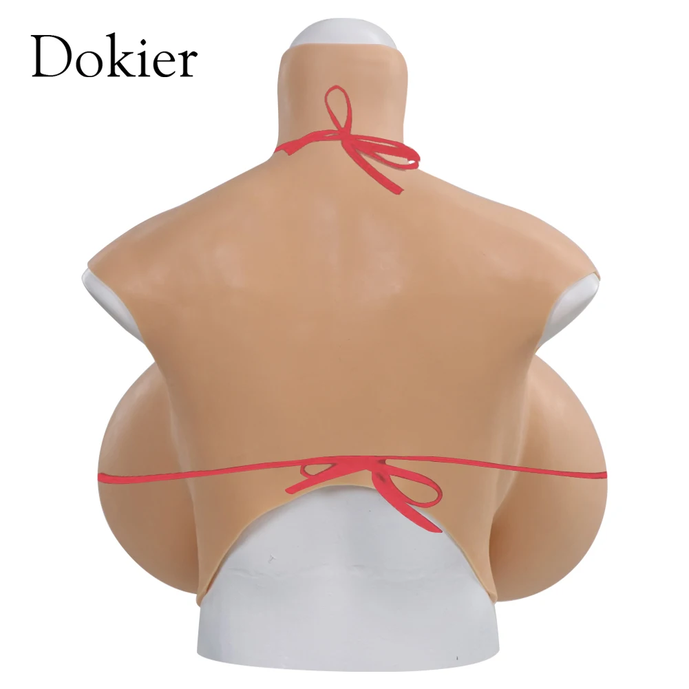 Dokier Huge Fake Breast Forms Z cup Boobs Realistic Silicone for Crossdressers Drag Queen Shemale  Breastplates Big Boobs