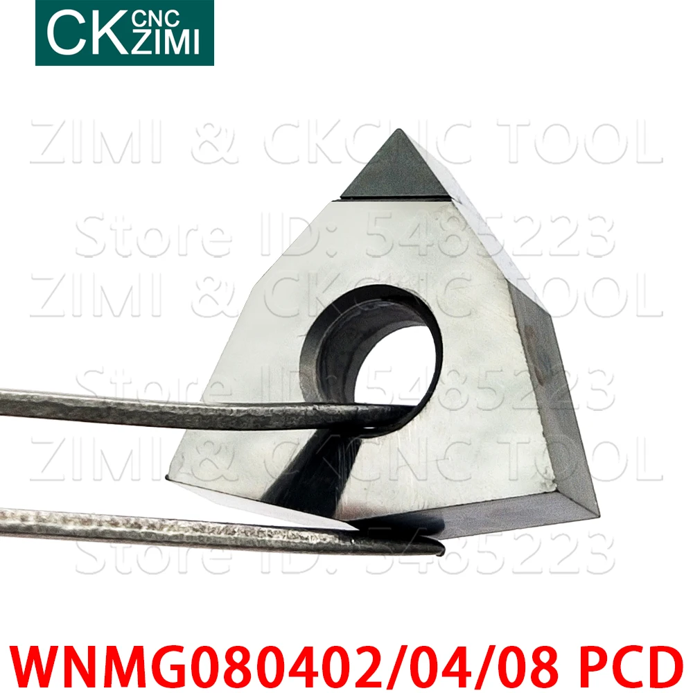 WNMG WNMG080402 PCD WNMG080404 PCD WNMG080408 PCD вставки алмазные поворотные лезвия CNC внутренние поворотные инструменты для меди алюминия