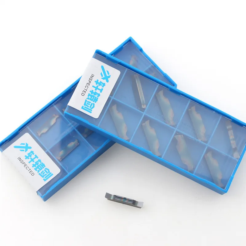 10 pz MGMN150-G 200-G 250-G 300-M 400-M 400-T XH1 acciaio temprato scanalatura parti di utensili da taglio tornio CNC