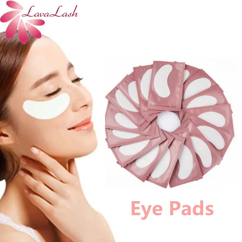 

100pairs New Paper Patches Eyelash Under Eye Pads Lash Eyelash Extension Paper Patches Eye Tips Sticker Wraps Make Up Tools Shop