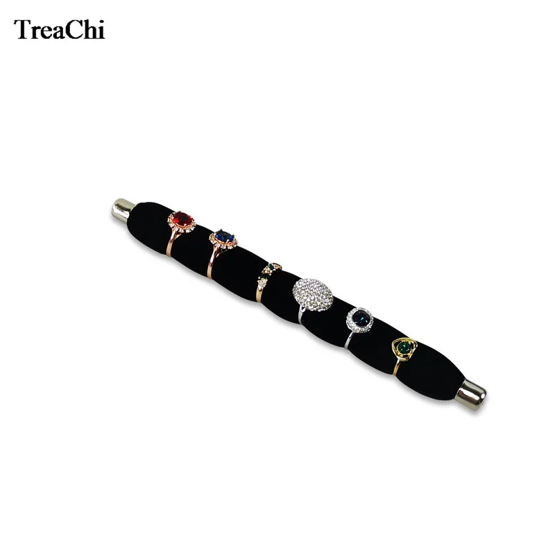 Velvet Ring Jewelry Storage Holder for Display