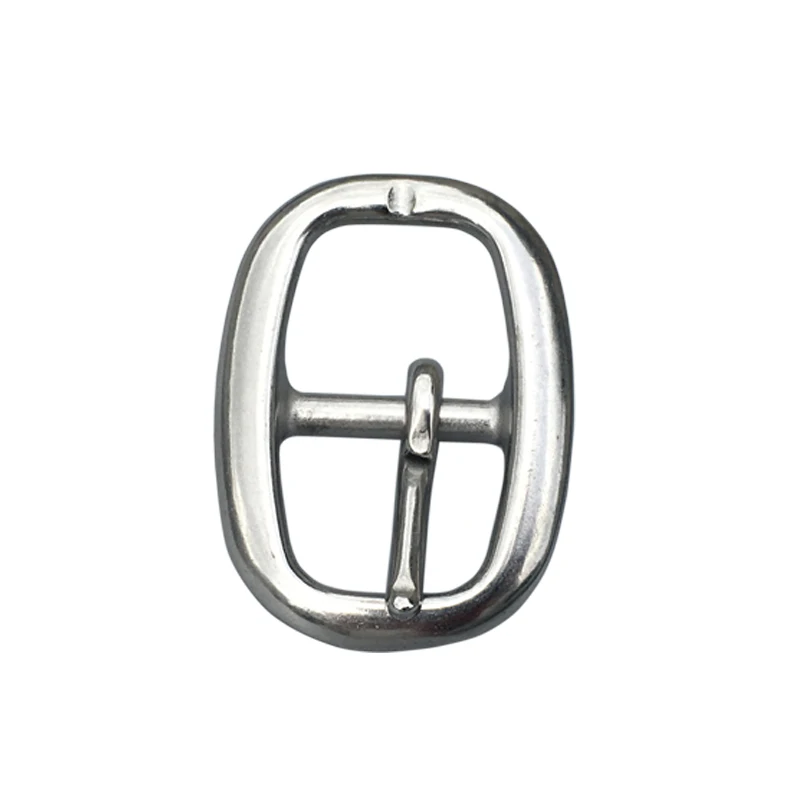 20pcs Oval Stainless Steel Halter Buckle Bag Metal Accessory 21mm