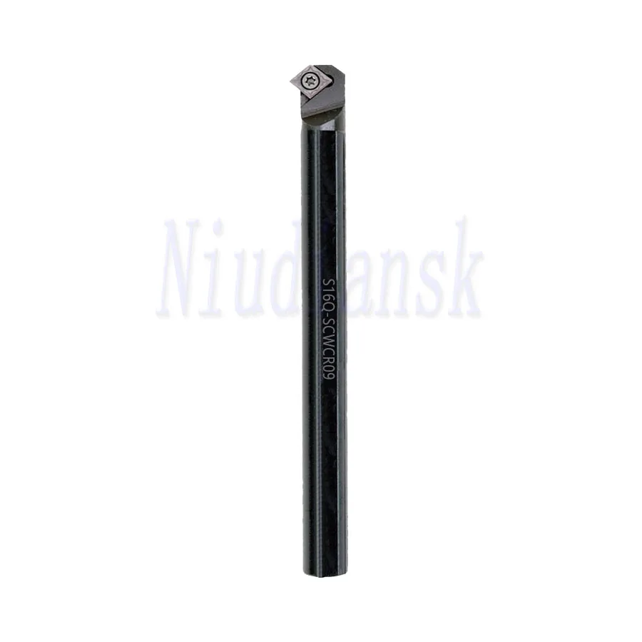 1pc S08K S10K-SCWCR06 utensile di tornitura interno S12M-SCWCR09 S16Q-SCWCR09 S20R-SCWCR09 foro interno utensile di tornitura portautensili tornio CNC