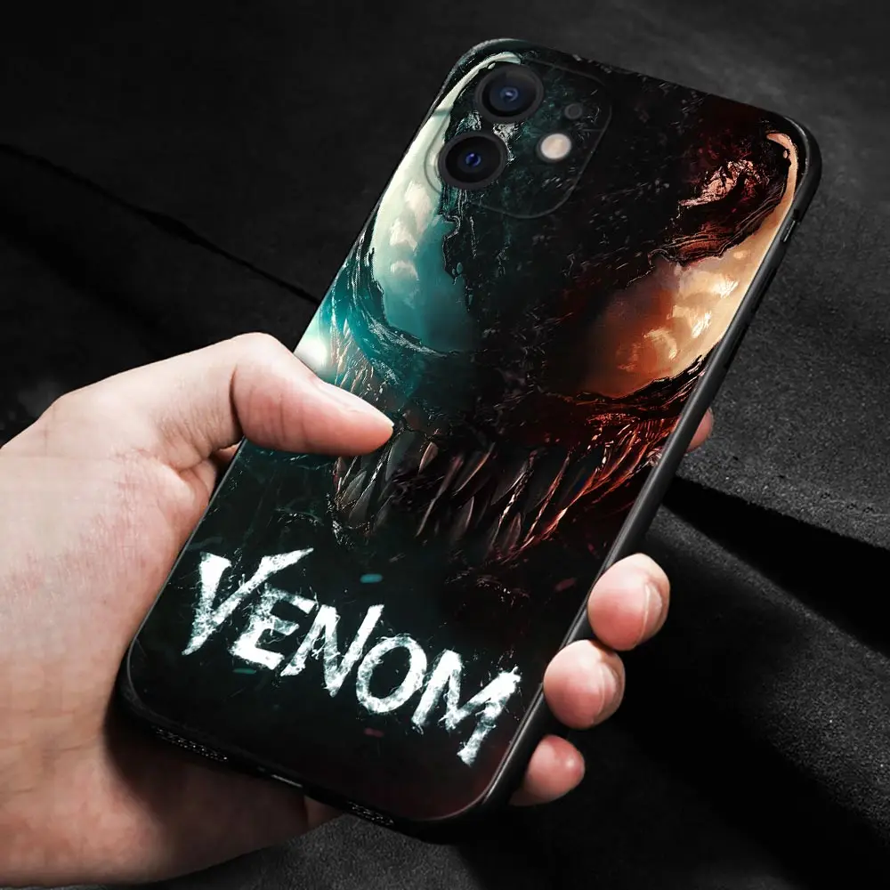 Marvel Venom 2 HEROS Phone Case For Apple iPhone 15 14 13 12 11 Pro Max 13 12 Mini XS Max XR X 7 8 Plus Silicone Cover