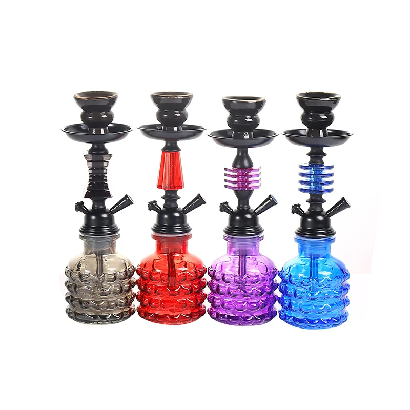 Hookah foreign trade product Arabian hookah set small hookah hookah  glass hookah  glass hookah set  hookah shisha glass hookah