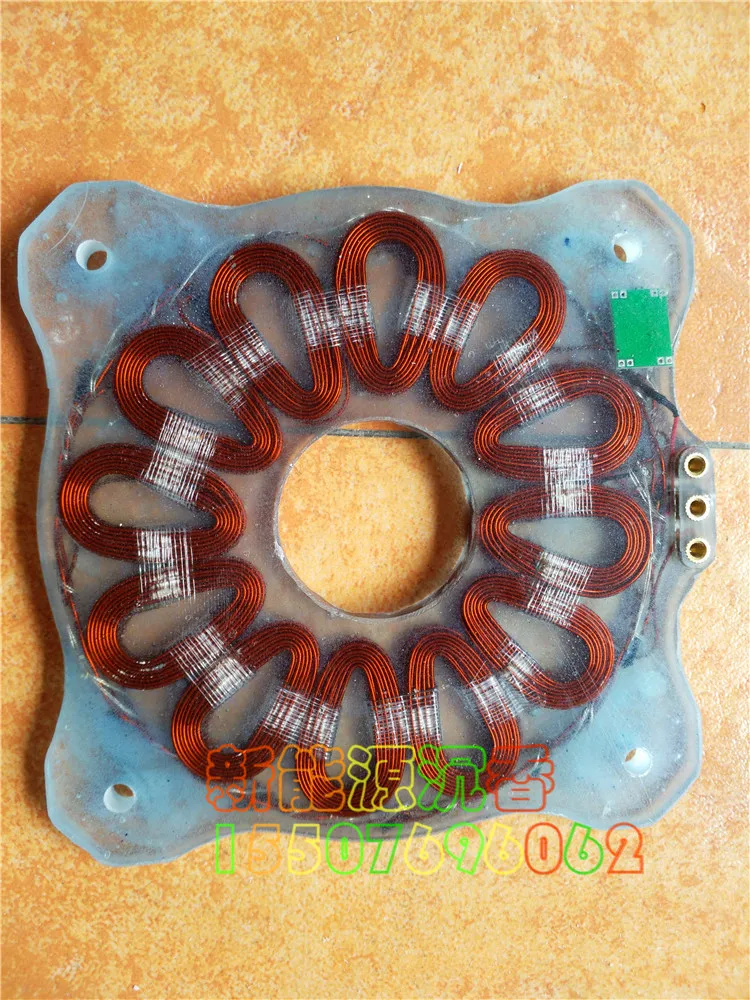 Diy Disc Generator Coreless Generator Coil Hollow Coil Wind Power Coil Motor Free Energy Research