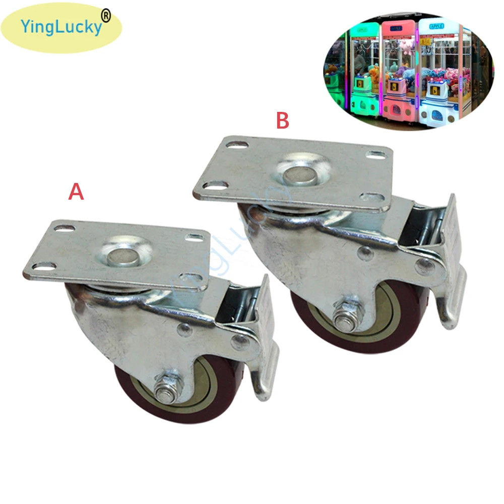 DIY Crane Machine Wheels Crane Machine Kit Accessories, used for Arcade machine cabinets mobile wheels