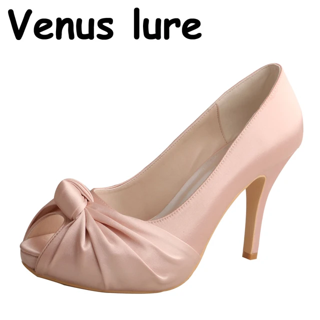 Blush peep toe heels clearance