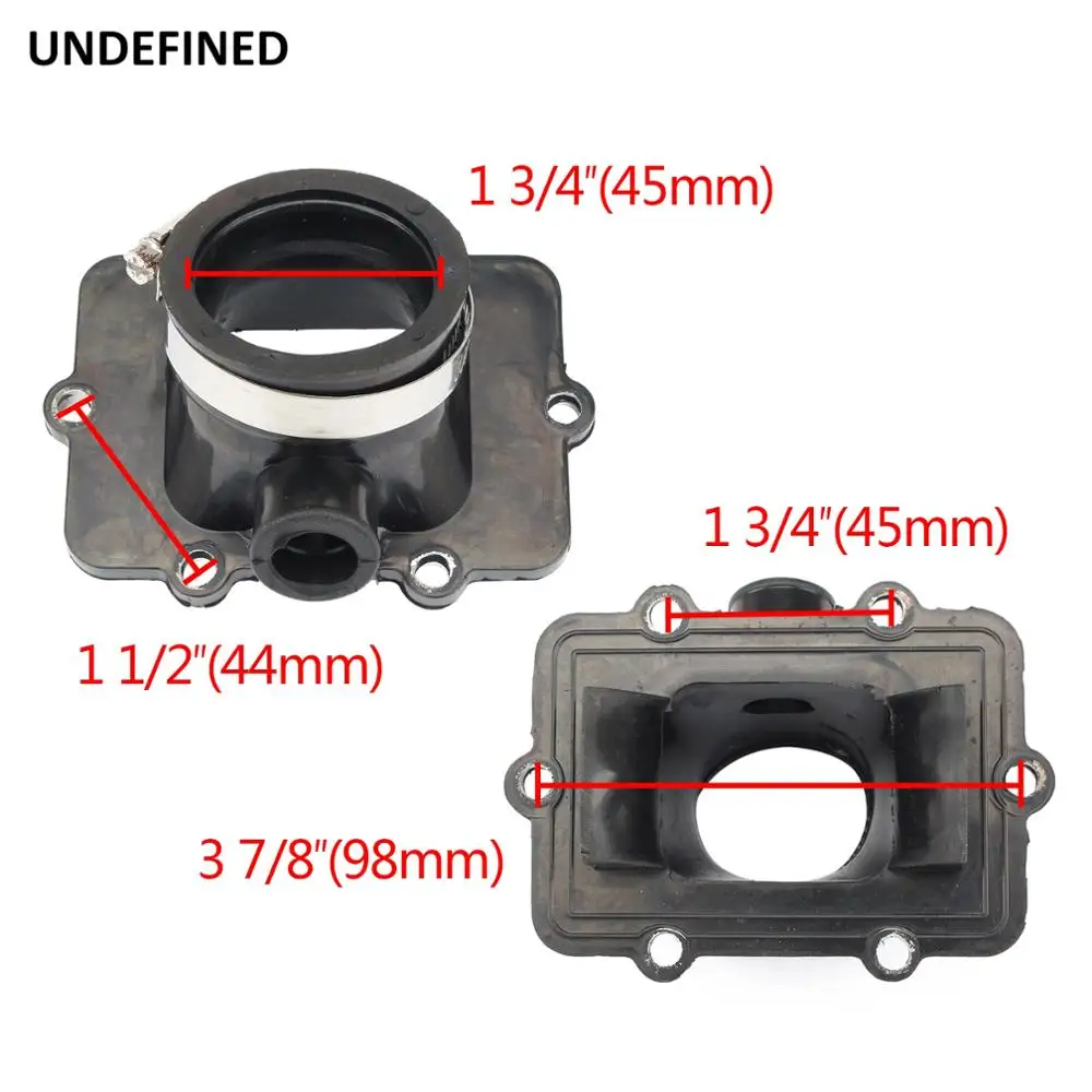 Spi Carburetor Manifold Intake Flange Socket Replace Ski Doo OEM #420867882 & 420867880 for MXZ Legend Tourng 500/600