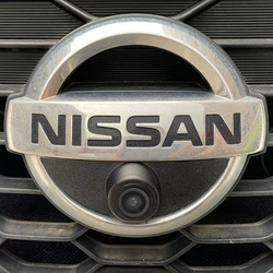 CCD HD Night Vision Front View Camera Vehicle logo Camera For Nissan X-Trail Tiida Qashqai Livina fairlady Pulsar Cube Armada