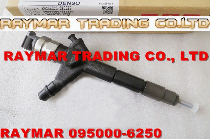 Genuine diesel common rail fuel injector 095000-6250, 095000-6253, 16600-EC00A, 16600-EB700, 16600-EC00B