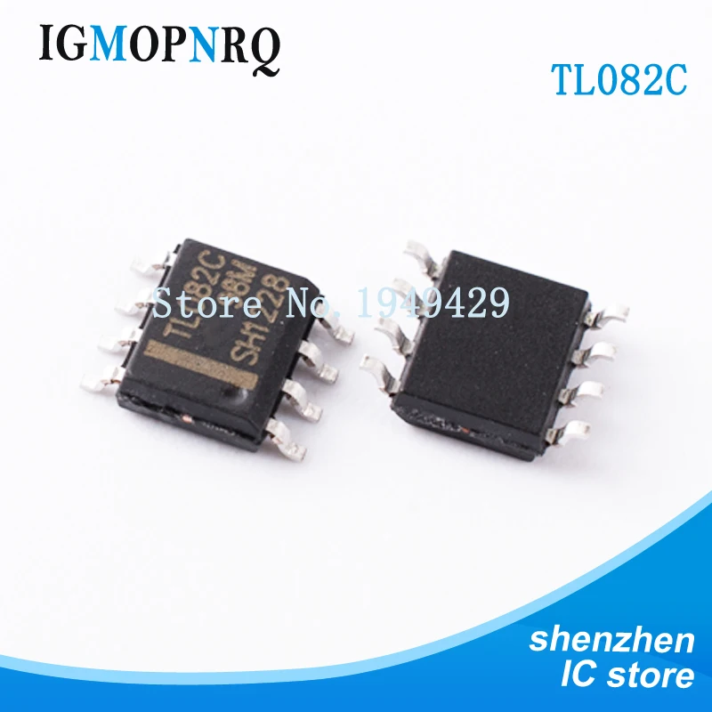 10PCS TL082CDR SOP-8 TL082C TL082 Operational amplifier op amp Dual JFET Op Amp New