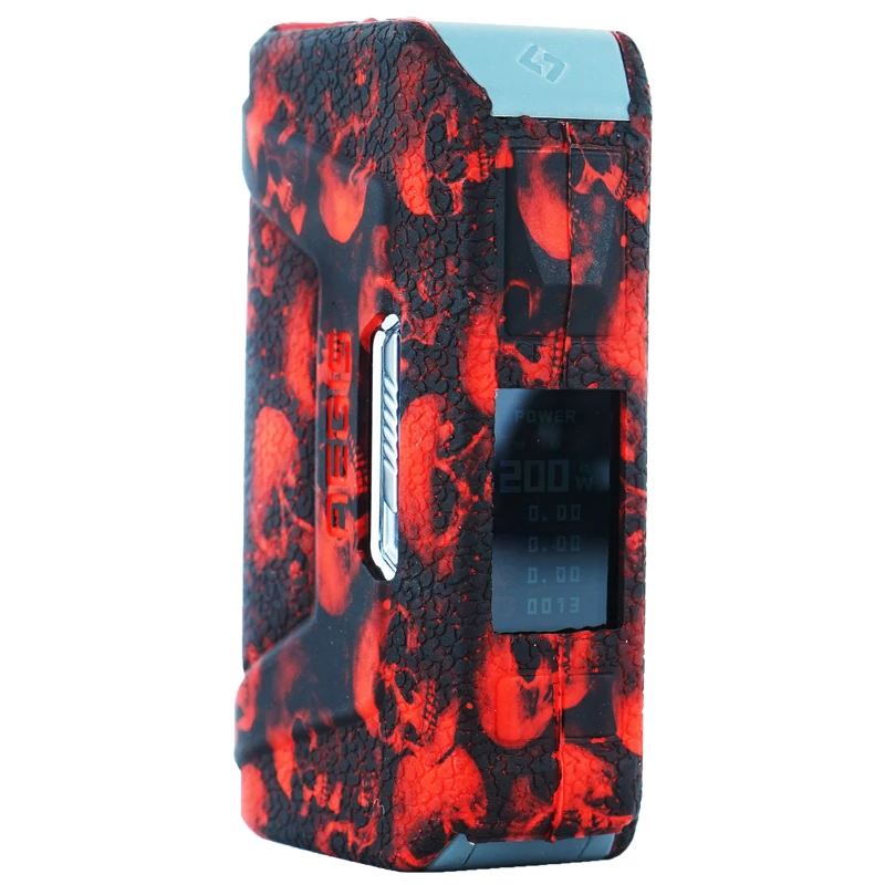 Silicone Skull Case for Geekvape Aegis Legend 2 200w L200  Protective Sleeve Shield Wrap SKin Texture Cover Soft Shell