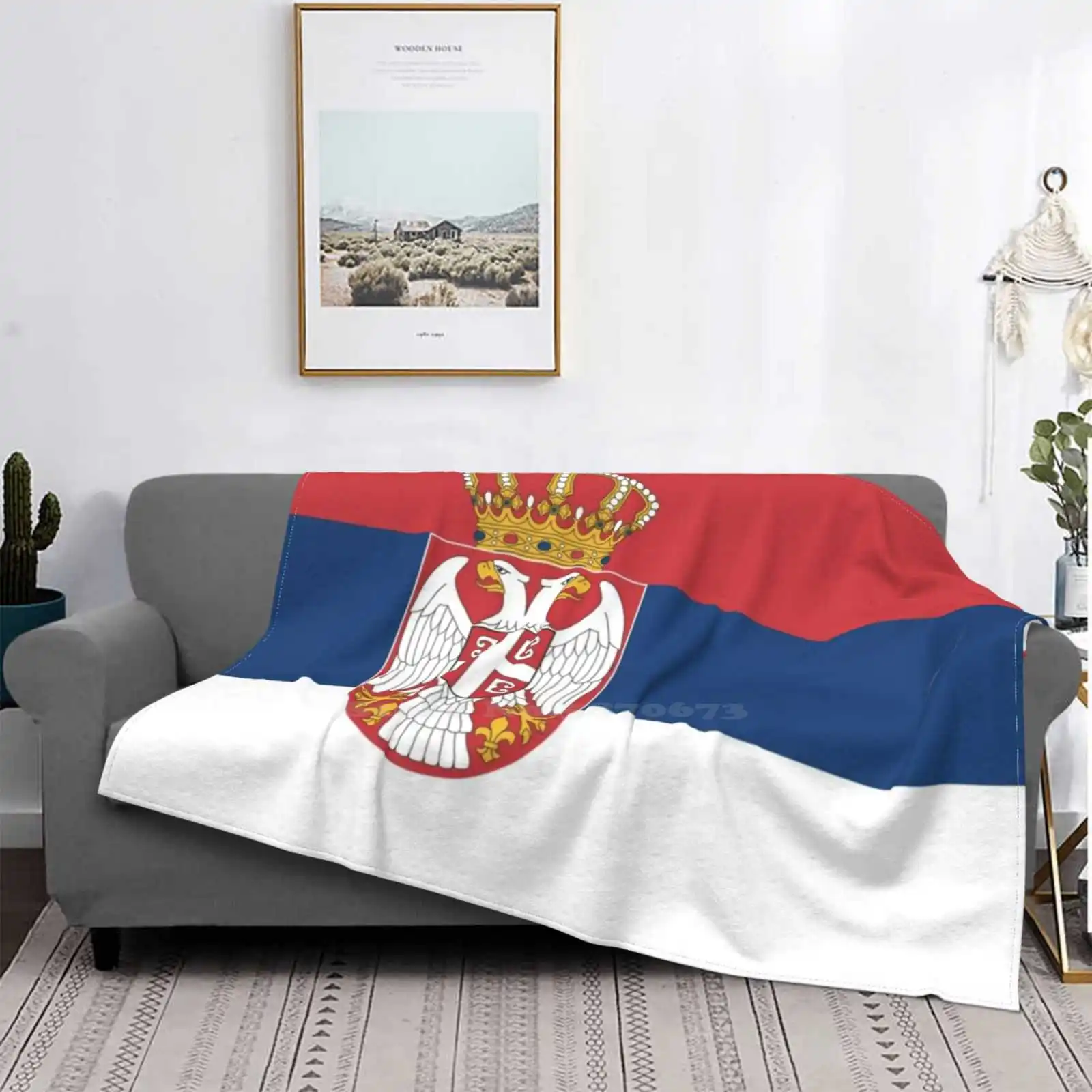 Serbia Flag Latest Super Soft Warm Light Thin Blanket Serbia Serbian Serbian Flag Serbia Flag Europe Europe Europe Europe