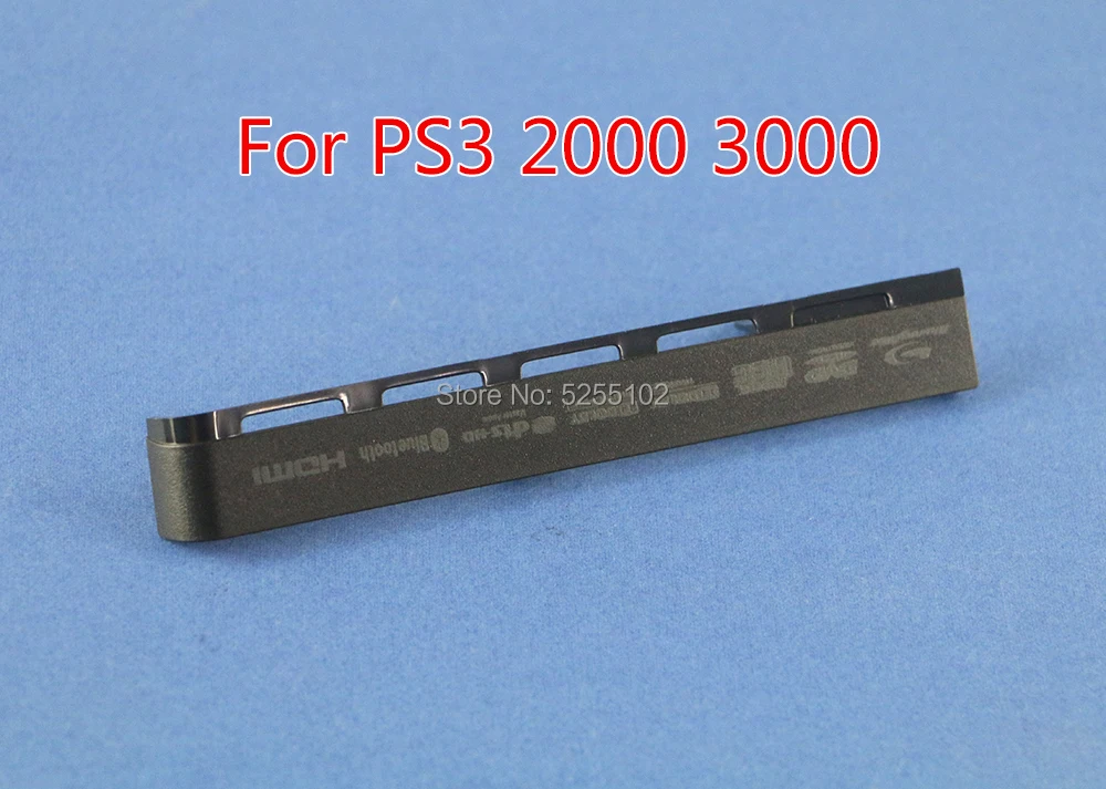 

50pcs DVD Hard Drive HDD Slot Door Cover Case Shell Clip with screw Replacement for PS3 Slim 2000 3000 Console