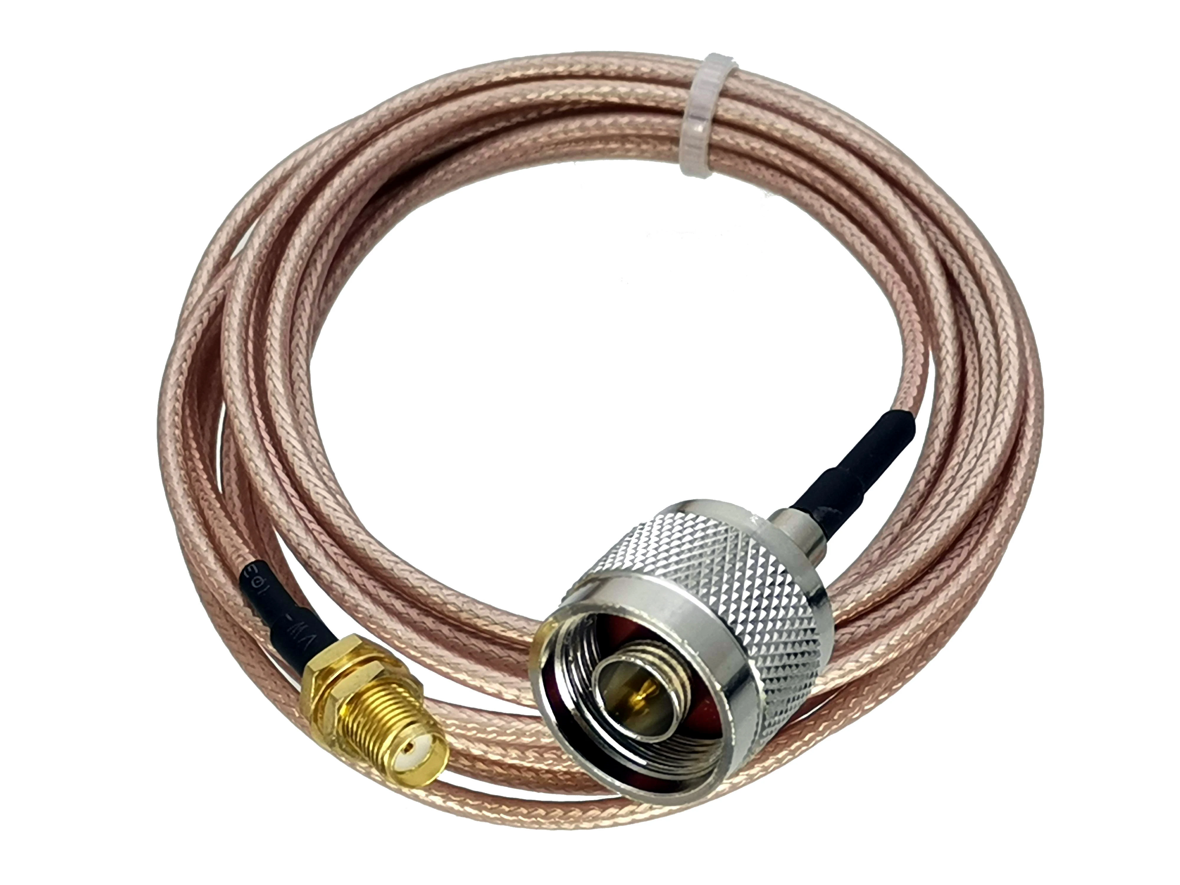 RG316 pigtail N Male plug to SMA Female Connector RF straight Cable jumper  for 3g 4g  antenna