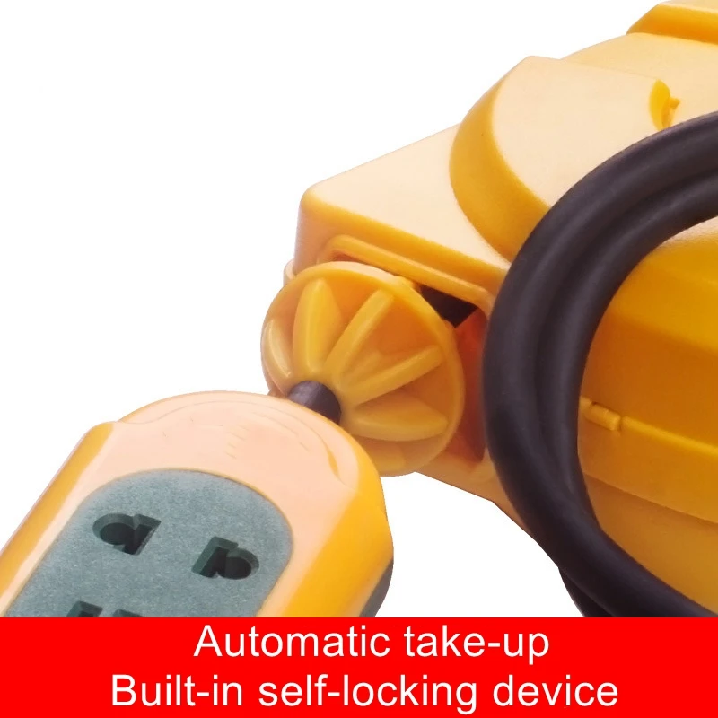 Automatic retractable wire retractor Mini cable hose reel reel reel auto maintenance and recovery tool