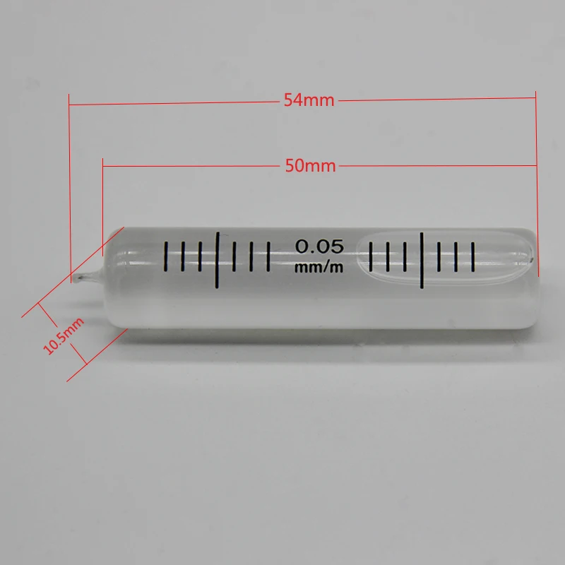 Kính Nước Bong Bóng 0.05 "/2Mm Độ Chính Xác Cao Cấp Mini Mini Cấp Bong Bóng Di Động Nước Bong Bóng