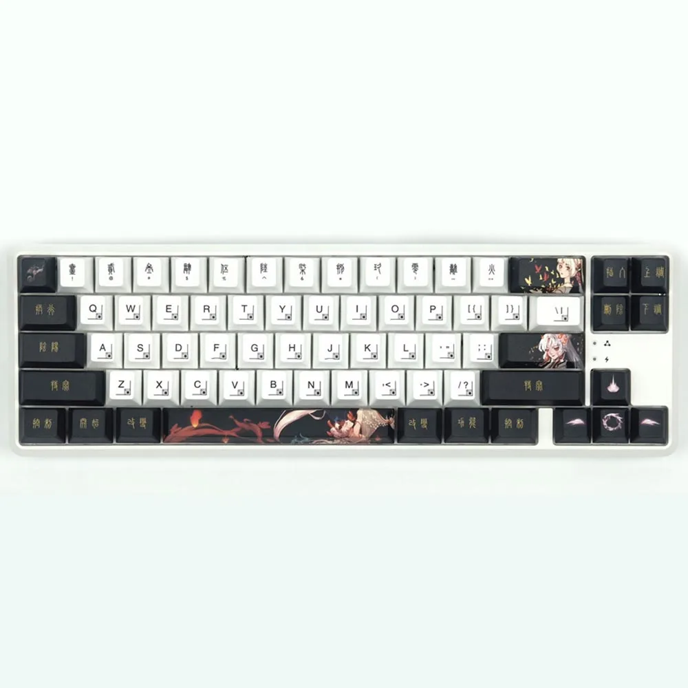 

Chinese Traditional Dance Style Keycaps For Cherry Mx Switch Mechanical Gaming Keyboard Modify DIY Cherry Profile PBT Key Caps