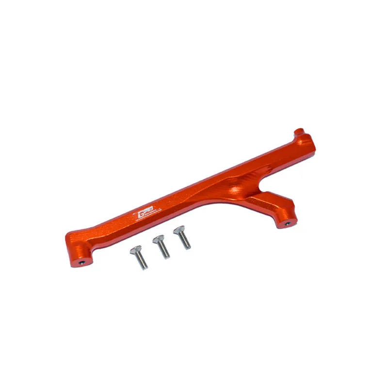 Soporte de chasis delantero de aluminio GPM para LOSI 1/10 LASERNUT TENACITY ULTRA 4 ROCK TACER LOS231030 LU4016F