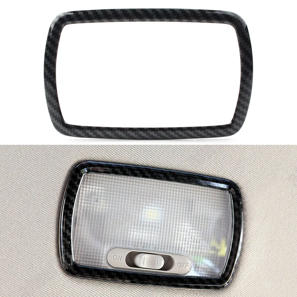 

For Honda Civic 10th 2016 2017 2018 2019 2020 Inner Rear Reading Lights Lamp Cover Trim Carbon Fiber ABS Car Accessories