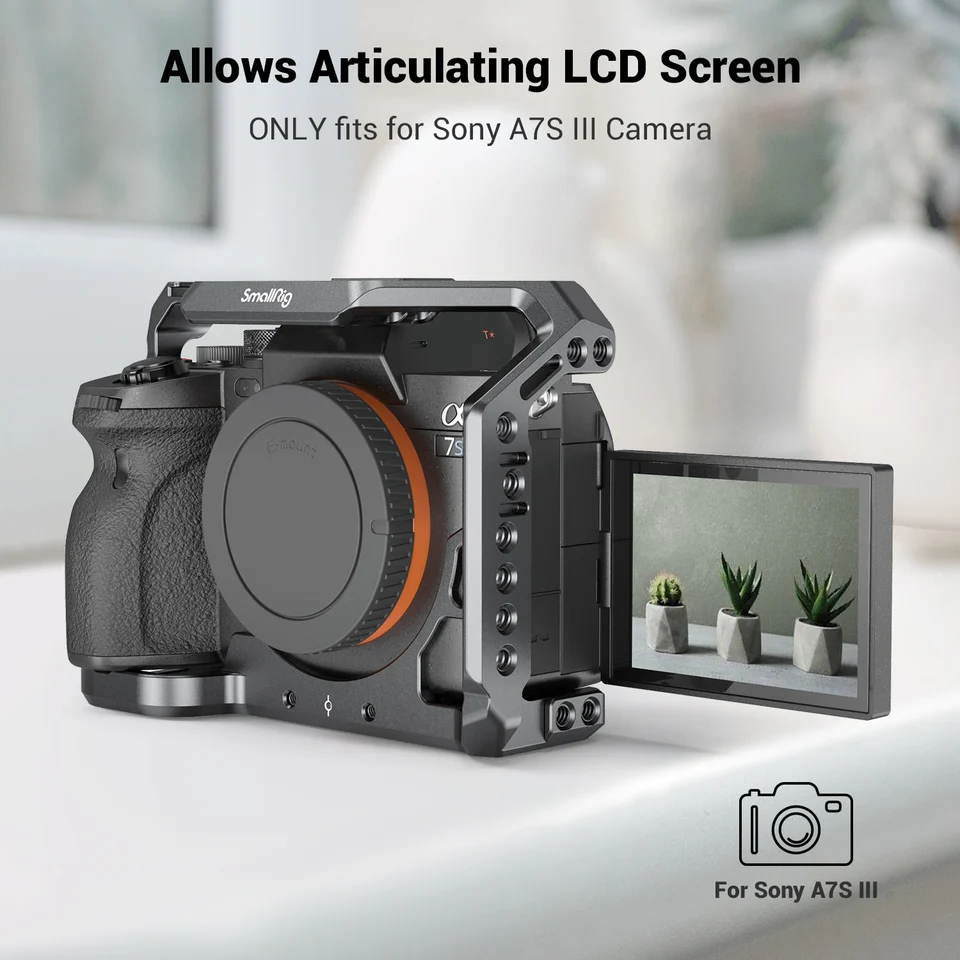 Smallrig デジタル一眼レフ A7S3 カメラケージリグ A7SIII フォーム